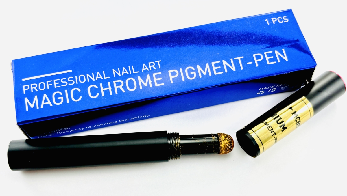 Chrom Nailartpens Mirror-Look champagner